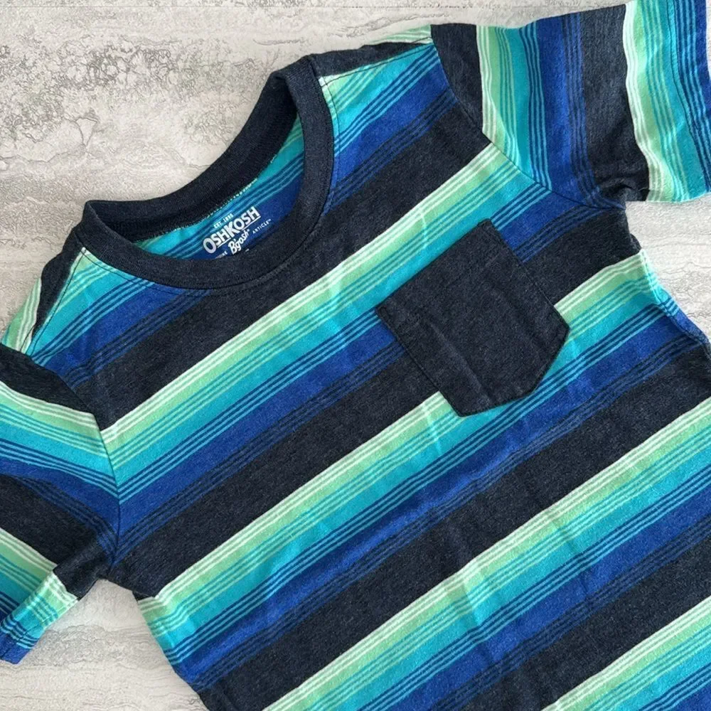 OSHKOSH Boys Striped T Shirt